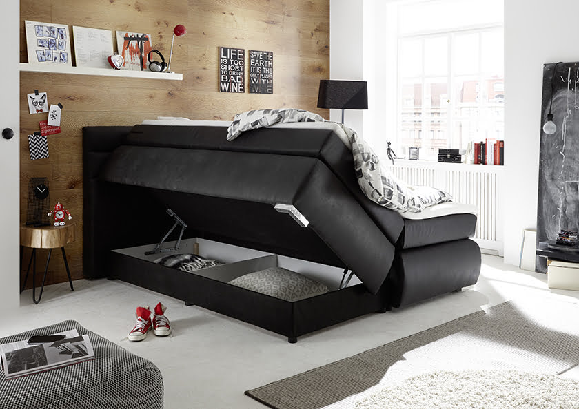 Boxspring postelja shranjevanje