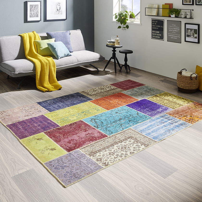 Orientalska preproga pisana krpanka