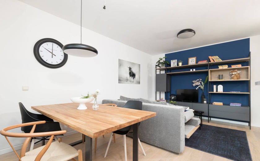 Prenova bivalnega prostora potem končni izgled jedilnica