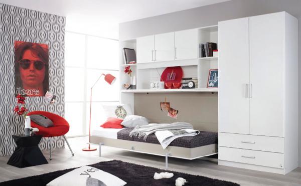 Mladinska soba v majhnem prostoru