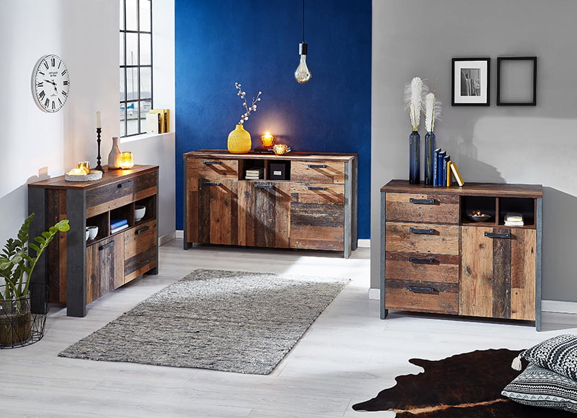 dnevna soba predsoba komode omarice dekor preproge