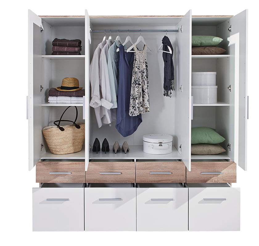 garderobna omara notranjost