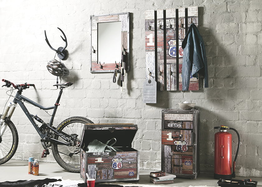 industrijski dodatki slog obešalniki shranjevalne odlagalne površine predsoba