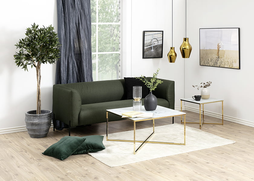 klubske mize marmor kovina dekor