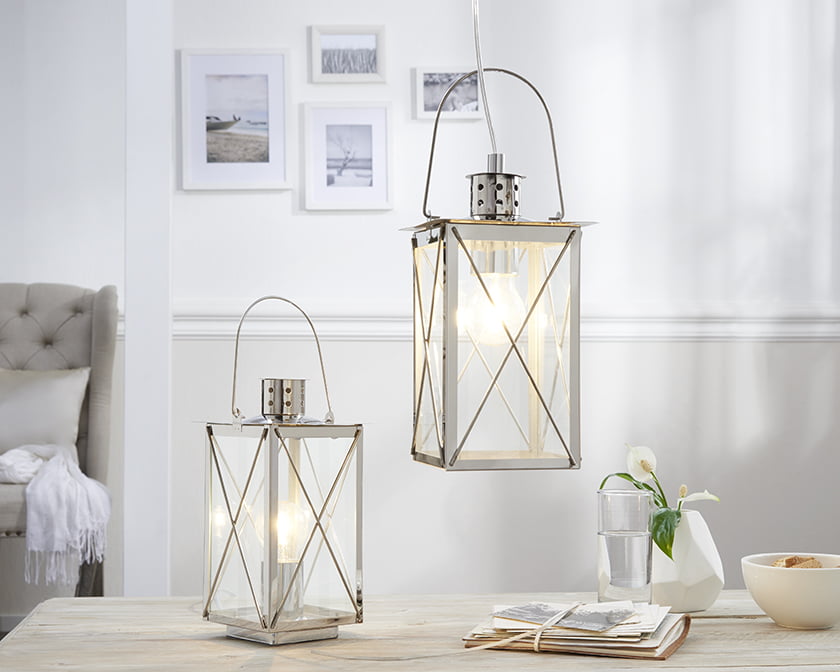 LED svetilke lanterne namizne in viseče