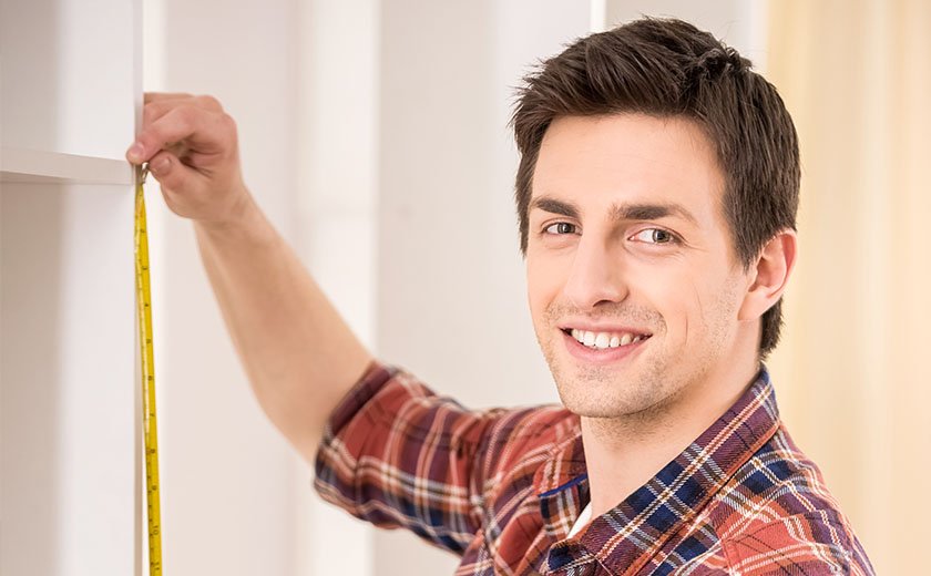 Merjenje kuhinjskih elementov