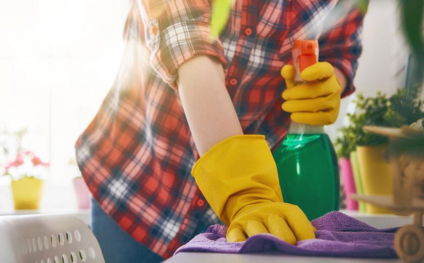 učinkovito čiščenje stanovanja