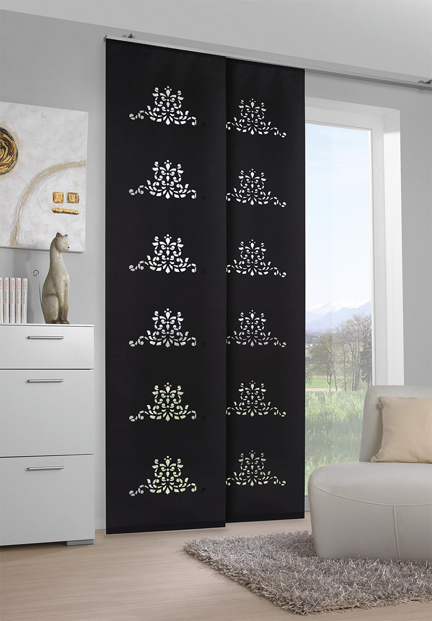 panelne zavese eleganten vzorec