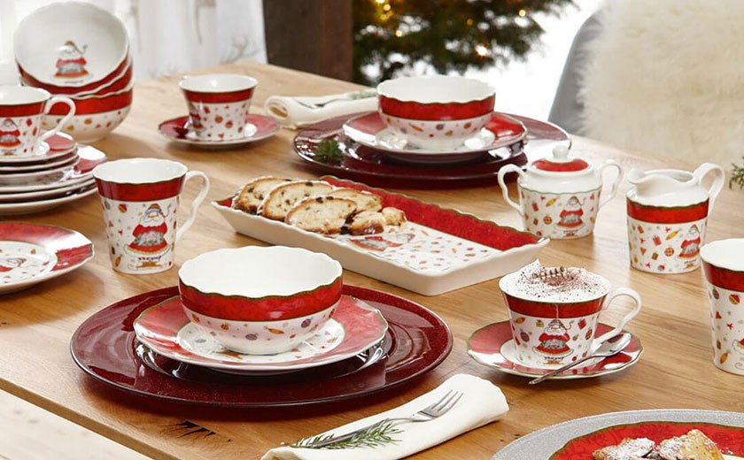 Božični jedilni servis