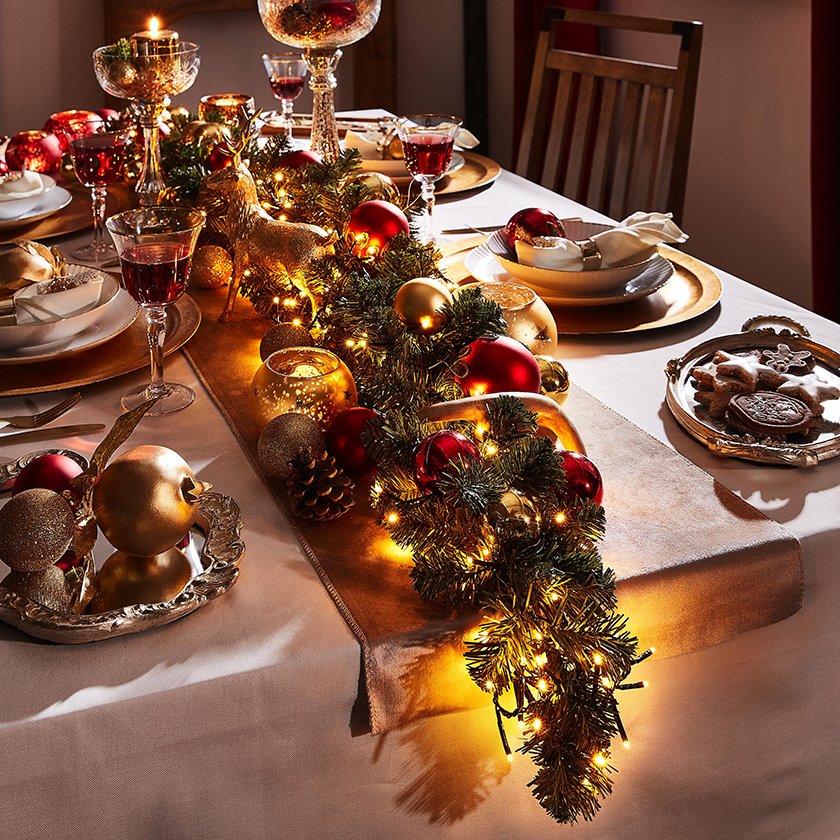 praznicni pogrinjek okras