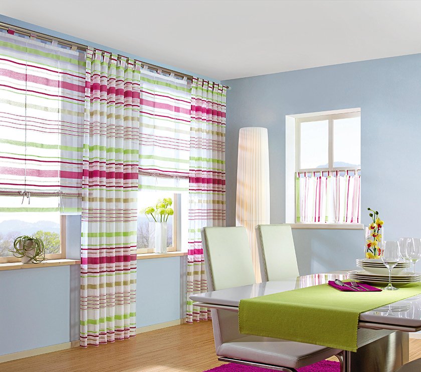 rolo zavese kombinacija končane zavese karnise vodila