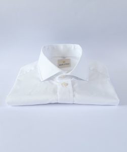 Moška srajca Pino/bela "slimfit" | Moške srajce