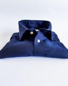 Moška srajca Lev / temno modra "slimfit" - slika 10