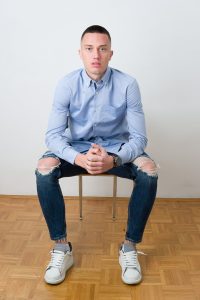 Moška srajca Henrik / svetlo modra - Moderne moške srajce - slika 6