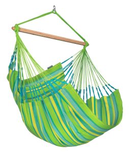 Comfort zunanji viseči stol DOMINGO Lime