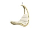 Leseni viseči stol Swing Chair Creme