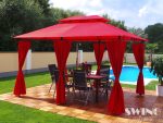Vrtni paviljoni z led osvetlitvijo 3x4 m - slika 6