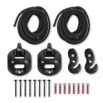 Večnamenski pritrditven set za visečo mrežo CasaMount črn