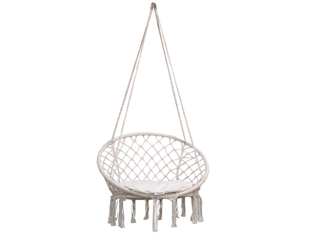 Okrogli viseči stol BOHO - Natur Okrogli viseči stol BOHO - Natur