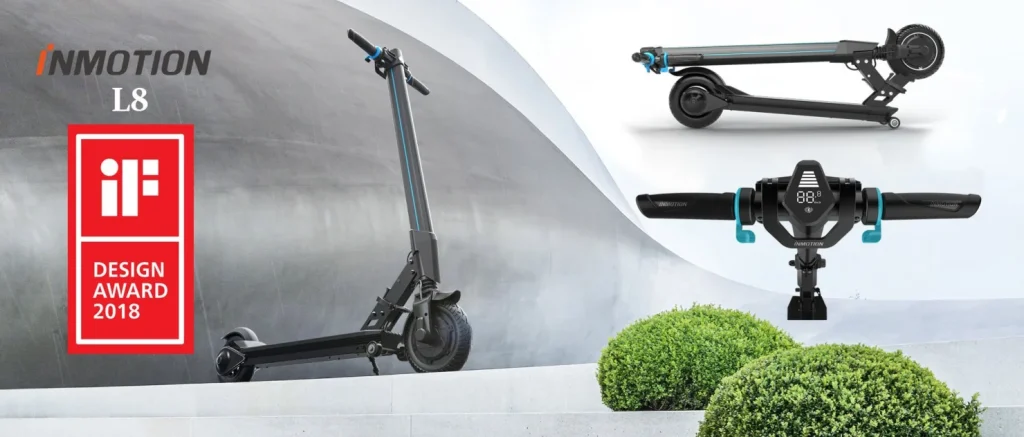 Zložljiv električni skiro Inmotion L8
