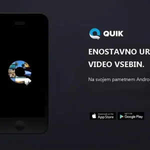 GoPro Quik - hitro in enostavno urejanje video posnetkov na telefonu