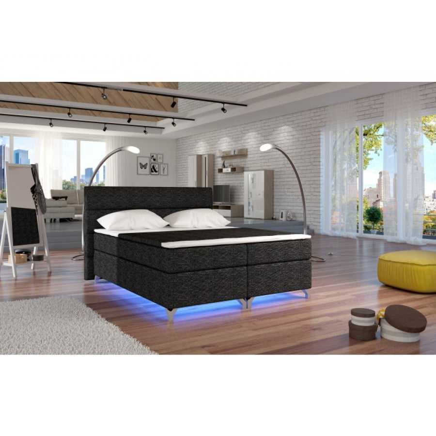 Udobna in kvalitetna postelja AMADEA vam bo zagotovila miren spanec. Postelja ima dva ločena predala za shranjevanje vaših stvari. Dobavljiva je v več
