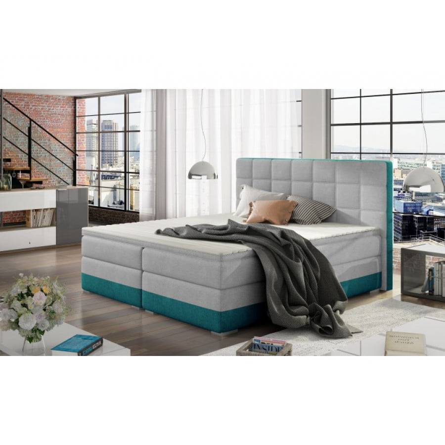 Udobna in kvalitetna postelja DAMA 3 vam bo zagotovila miren spanec. Postelja ima dva ločena predala za shranjevanje vaših stvari. Dobavljiva je v več