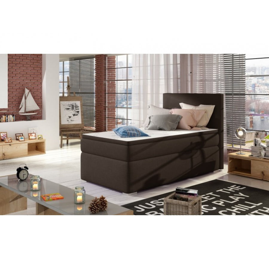 Udobna in kvalitetna postelja ROK 3 vam bo zagotovila miren spanec. Postelja ima predal za shranjevanje vaših stvari. Dobavljiva je v več barvah. Ležišče