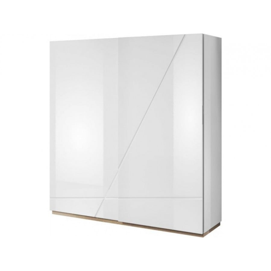 Garderobna omara s drsnimi vrati FURY 2 je primerna za vsako spalnico. Je modernega dizajna in elegantena izgleda. Ima sistem "PUSH TO CLOSE". Material: -