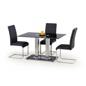 Miza VALT je kakovostna elegantna miza iz stekla in kovine. Sledi načelu minimalizma in ima močno konstrukcijo. Dimenzije: - D: 130 x G: 80 x V: 74 cm