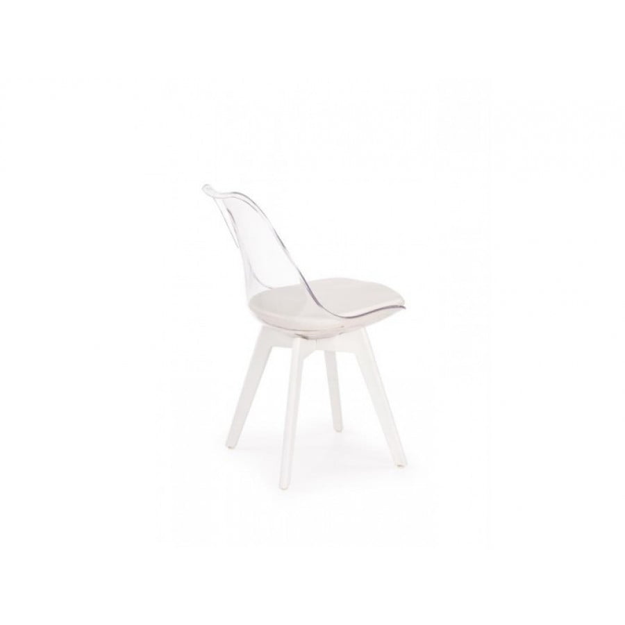 Jedilni stol EDAM je privlačen in kvaliteten. Dimenzije: - D: 48 x G: 53 x V: 83 x V(do sedišča): 50 cm Material: - Polipropilen / polikarbonat / umetno