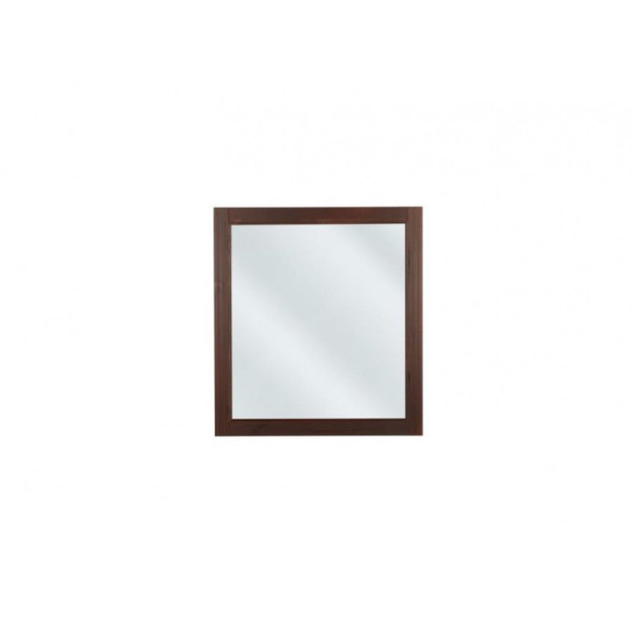Kopalniško ogledalo RET 80 cm ima okvir temnorjave barve in je iz naravnega lesa. Ogledalo je izdelano v retro stilu in se lepo poda v kopalnice različnih