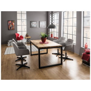 Kuhinjska miza LONNY 3 bo kot nalašč za vaše stanovanje. Dobavljiva je v treh različnih dimenzijah. Miza je izredno stabilna in elegantno oblikovana tako,