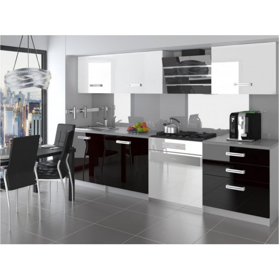 Popestrite svojo kuhinjo z modernim kuhinjskim blokom NORTH 180, ki bo zagotovo osvežil vašo kuhinjo. Dobavljiv je v štirih različnih barvah kuhinjskih