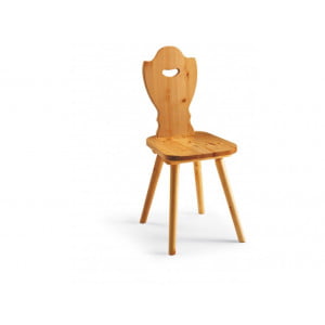 Kuhinjski stol ARIA je izdelan iz masivnega smrekovega lesa. dobavljiv je v več barvah. Dimenzije: -Š: 39 cm - G: 47 cm - V: 86 cm - V do sedišča: 45 cm
