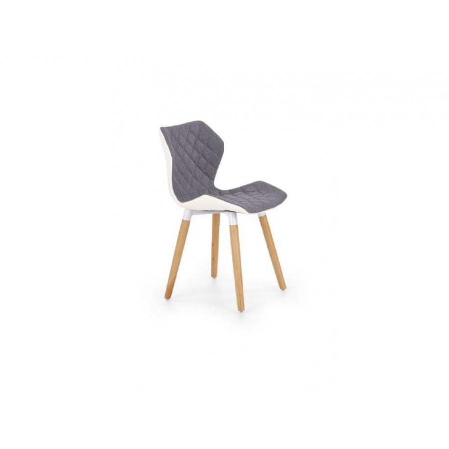 Kuhinjski stol EKSPRES2 je narejen iz kakovostnih materialov. Ogrodje je iz masivnega lesa, stol je oblazinjen z umetnim usnjem. Dimenzije: - D: 48 x Š: 51 x