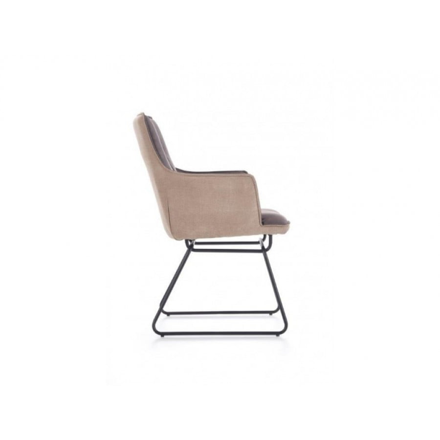 Kuhinjski stol ELIJA2 je kakovosten in stabilen stol. Oblazinjen je z umetnim usnjem. Izdelano v EU. Dimenzije: - D: 57 x Š: 64 x V: 89 x V (do sedišča): 48