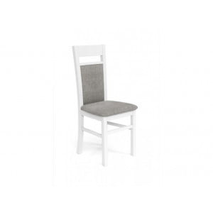 Kuhinjski stol LORD je zelo stabilen. Narejen je v tkanini sive barve, noge stola pa so iz masivnega bukovega lesa. Dimenzije: - Š: 46 cm - V: 97 c m - G: 55
