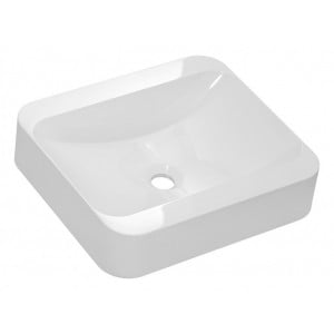 Nadpultni kopalniški umivalnik MADAGASKAR 40D je narejen iz umetnega marmorja v belem visokem sijaju in se lepo poda v vsakršno kopalnico. Dimenzije: