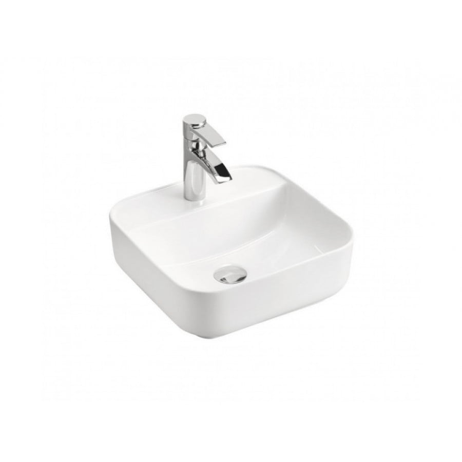 Nadpultni kopalniški umivalnik MAGI 40D je trpežen umivalnik sodobnih linij. Narejen je iz keramike v beli barvi in se lepo poda v vsakršno kopalnico. Pipa