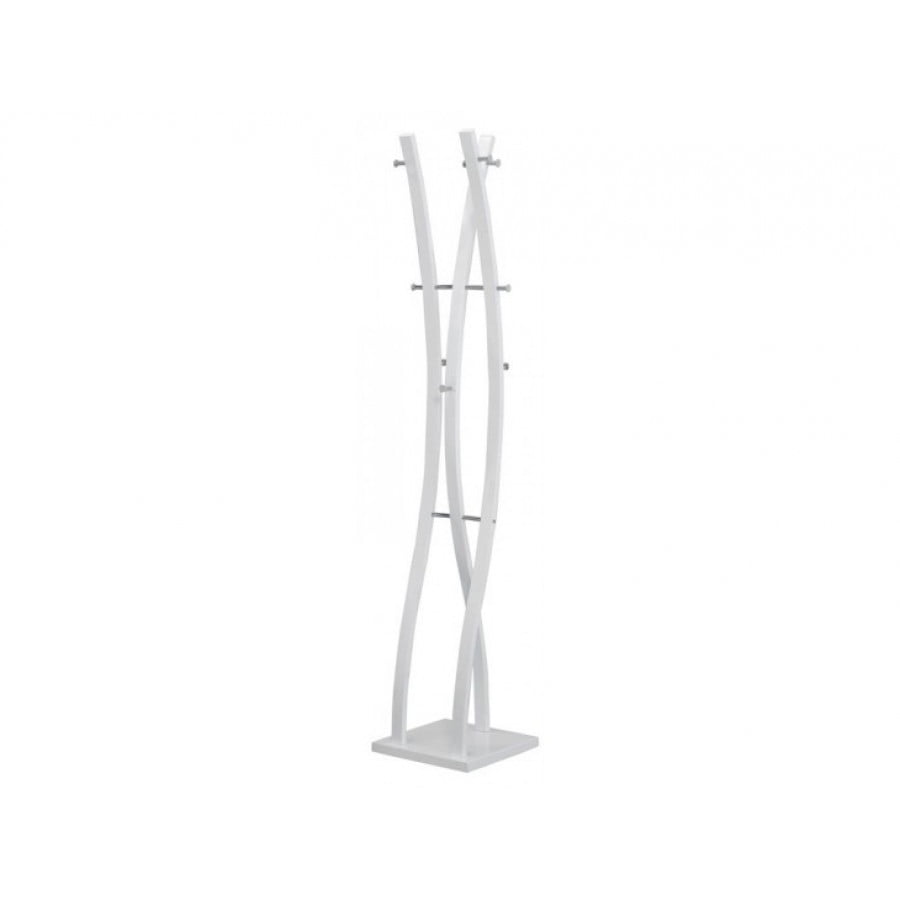 Praktičen obešalnik MILKA, primeren za vsak prostor. Narejen je iz jekla prašno barvanega v črno ali belo barvo. Dimenzija : - Š: 35 cm - G: 35 cm - V: