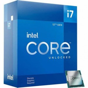 Intel Core i7 12700KF BOX procesor - podnožje: LGA1700takt procesorja: 3.6GHz