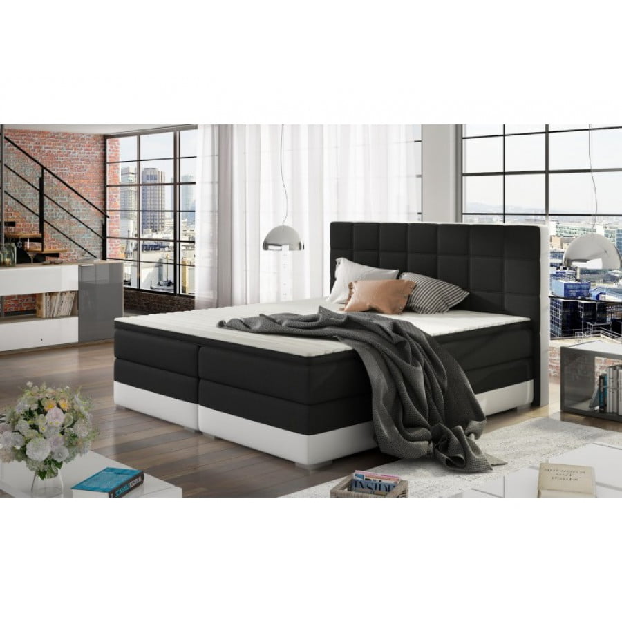 Udobna in kvalitetna postelja DAMA vam bo zagotovila miren spanec. Postelja ima dva ločena predala za shranjevanje vaših stvari. Dobavljiva je v več barvah.