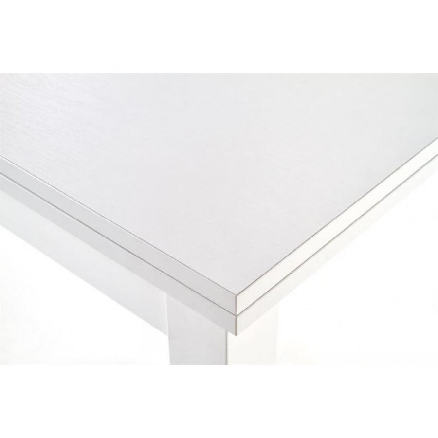 Moderna miza GRAC bela je narejena iz kakovostnih materialov. Miza je raztegljiva. Barve mize: - Bela Material: - ABS robovi - MDF - Laminirana plošča