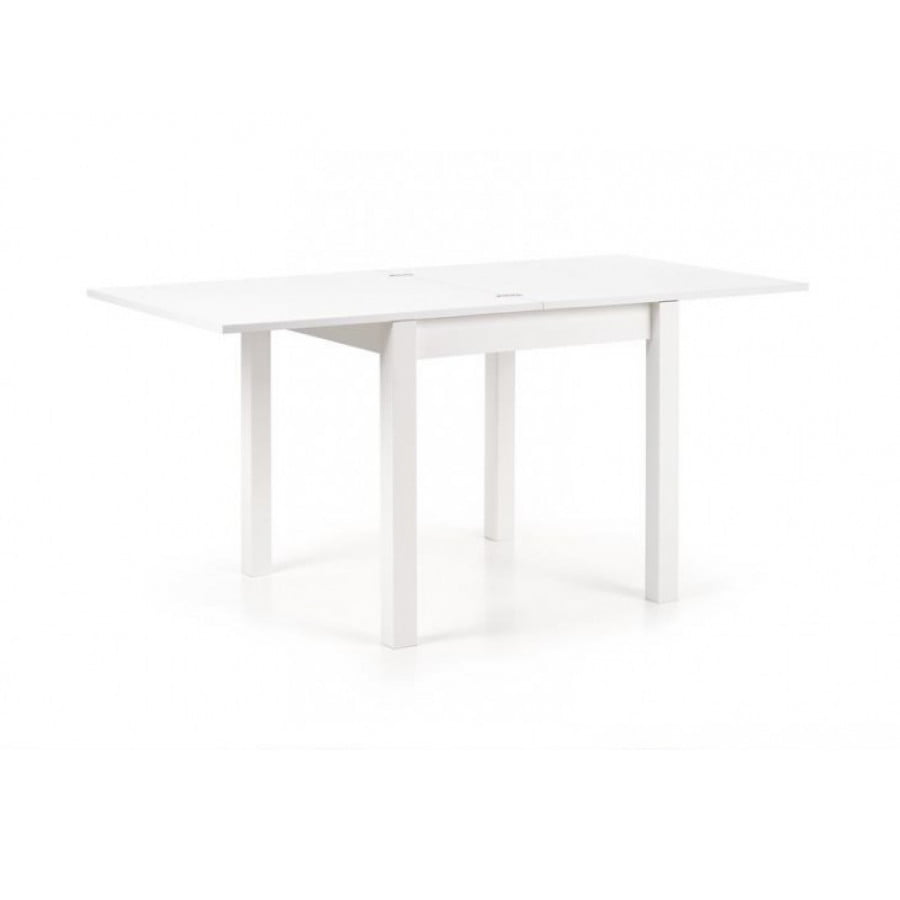 Moderna miza GRAC bela je narejena iz kakovostnih materialov. Miza je raztegljiva. Barve mize: - Bela Material: - ABS robovi - MDF - Laminirana plošča