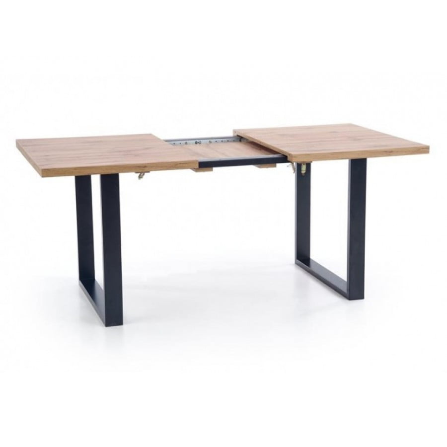 Raztegljiva miza MOVE2 je kakovostna, stabilna jedilna miza, ki se podaljša za 50 cm. Dimenzije: - D: 160/210 x G: 90 x V: 74 cm Material: - Laminirana