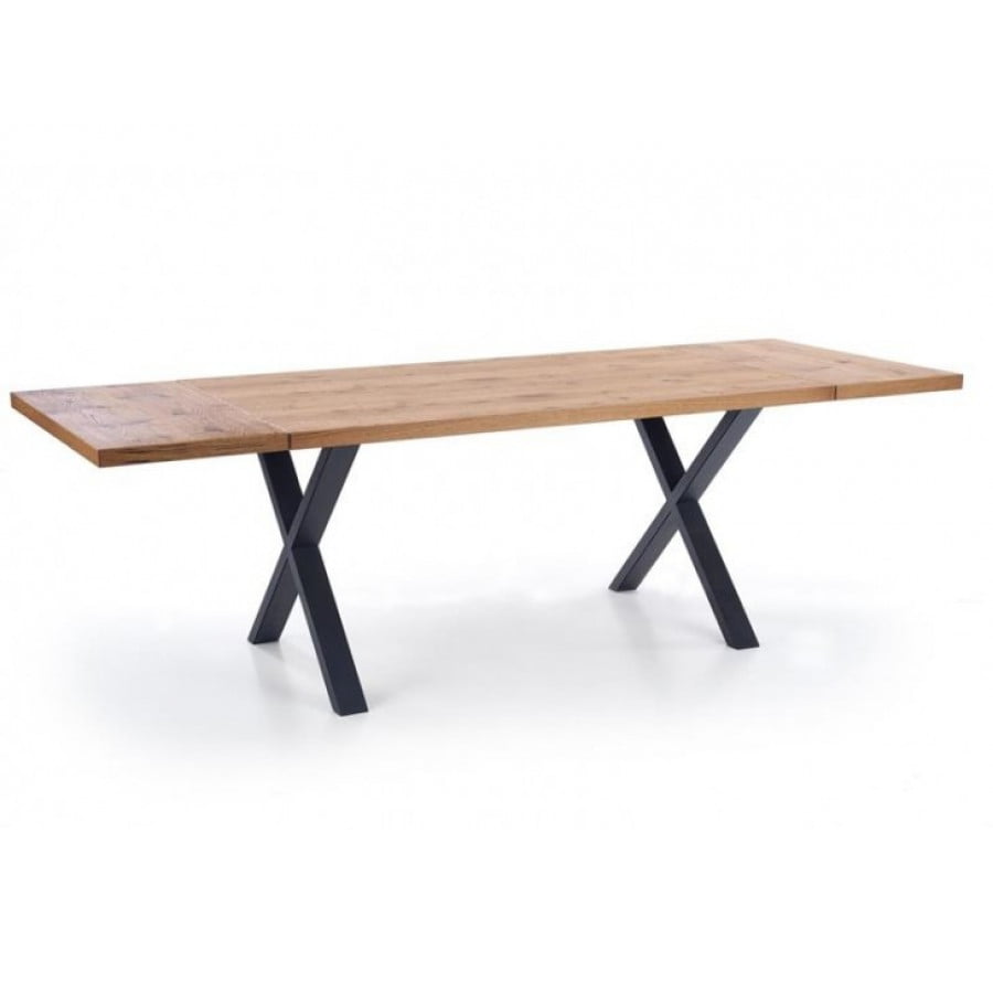 Raztegljiva miza SAVI je kakovostna jedilna miza, ki se podaljša za kar 90 cm. V vašem domu vam nikoli več ne bo zmanjkalo prostora za obiske. Dimenzije: -
