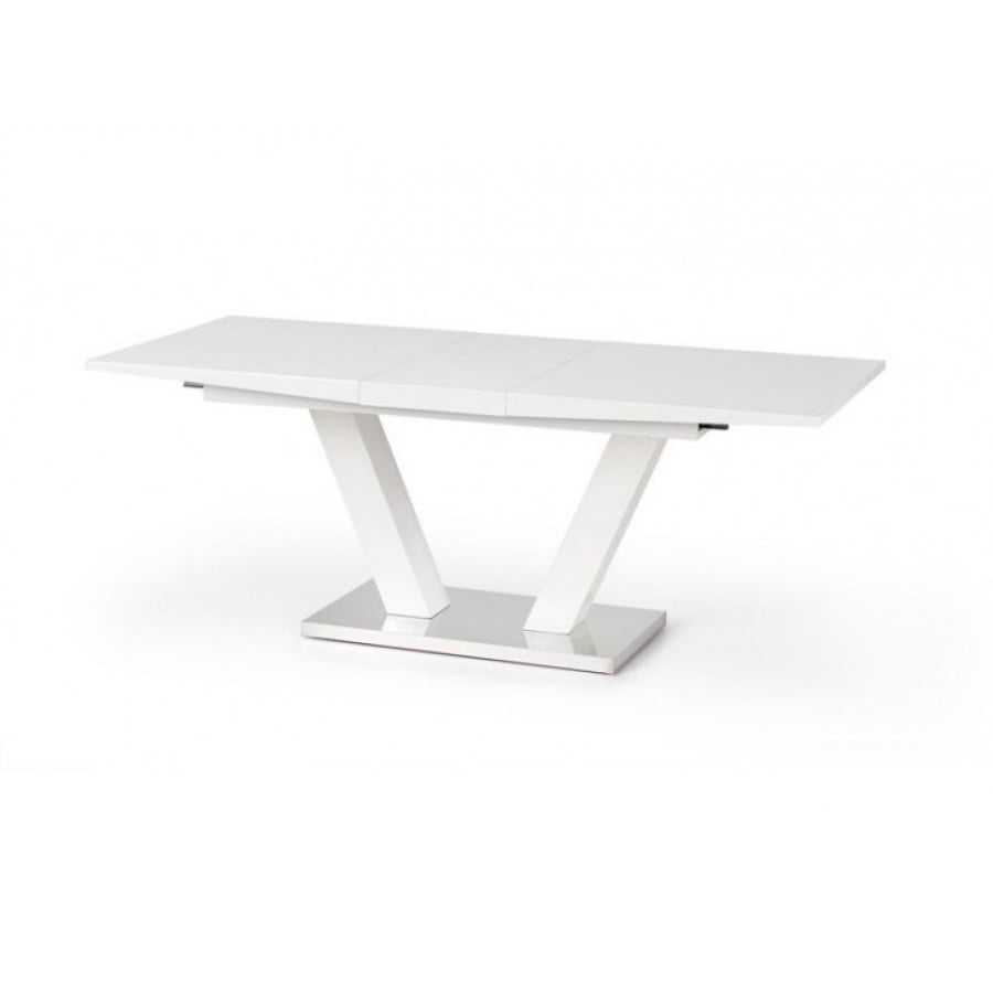 Raztegljiva miza VIZIJA sledi po svojem dizajnu in kakovosti smernicam najnovejših oblikovalcev pohištva. Vaš jedilni prostor navdaja z eleganco in