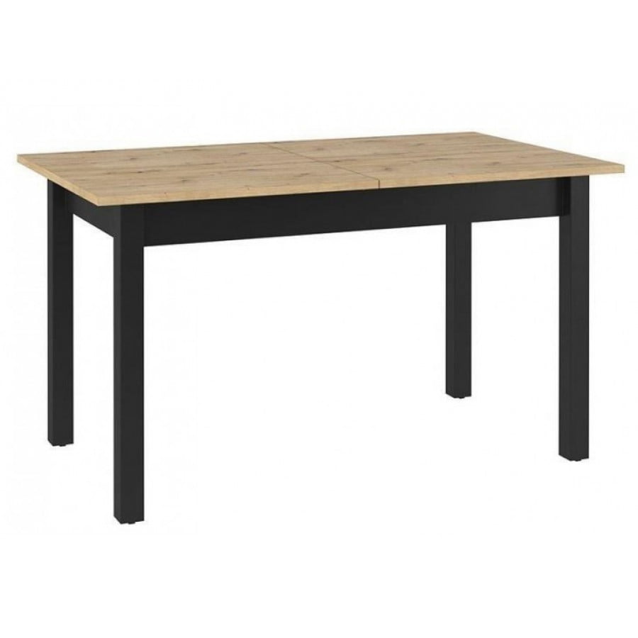 Raztegljiva miza KVIN je moderna a hkrati elegantna miza, ki bo popestrila vsak prostor. Ima črne, vitke noge v kombinaciji z vrhunskim lesom. Dimenzija: -