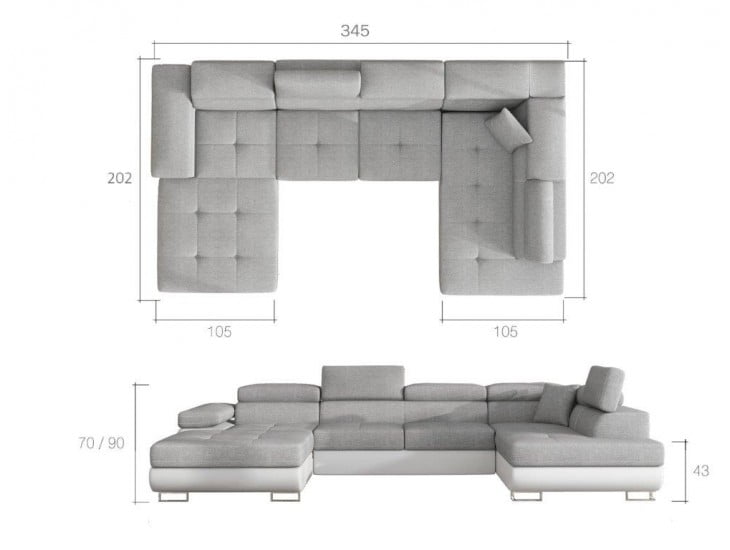 Kotne sedežne garniture